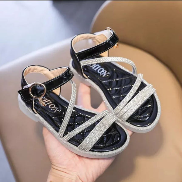 2607 Sandals rehinestone glitter for girls