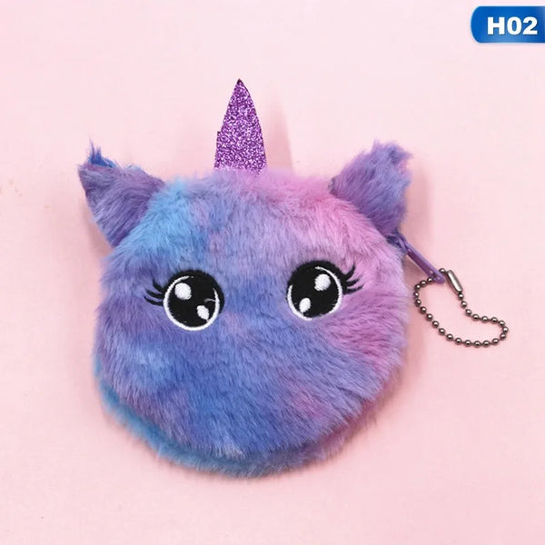 Mini Unicorn Embroidered coin bag for kids