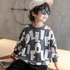 New casual sweatshirt+Pant two-pieces dress for boys