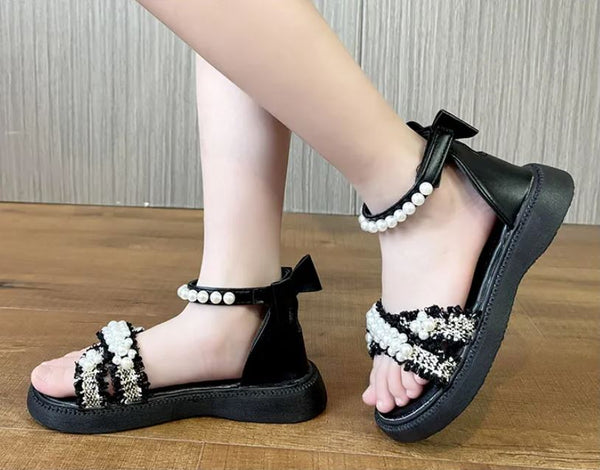 4106 Pearl soft sole casual Sandals for girls