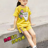 Flower printed half sleeve shirt and short dress for girls