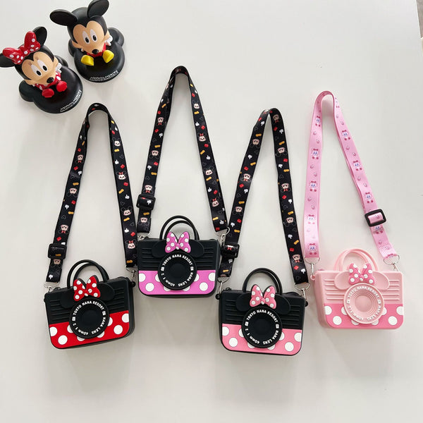 Girls mini silicone shoulder bag for girls