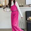 Girls casual dress shirt+jacket with trouser 3 piece dress for girls