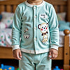 Top features a full button-down front, allowing for hassle-free dressing full sleeve shirt wtih trouser for boys