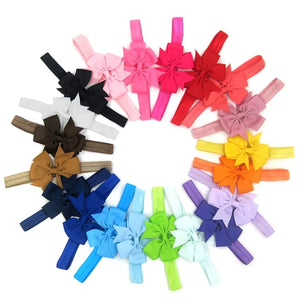 Ribbon bow headband bowknot for girls