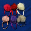 Fur head band for girls