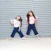Unicorn style shirt with Jeans with Multi thread Dess For Girls