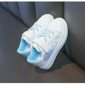 Kids wear elsa frozen sneakers casual shoes for girls
