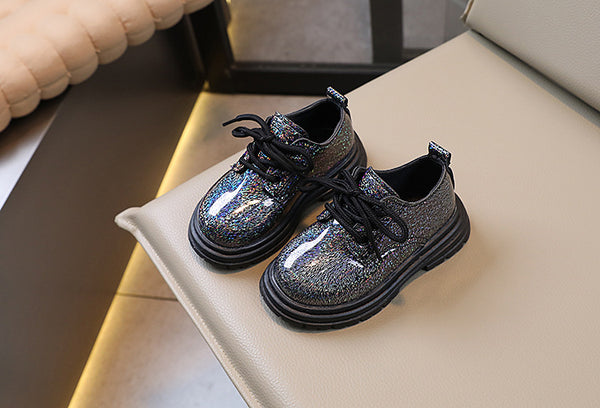 4703 Girls shoes flate shoe round tor non-slip boys and girls