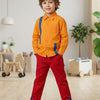 Casual style cotton shirts and pents full sleeves dress for girls and boys